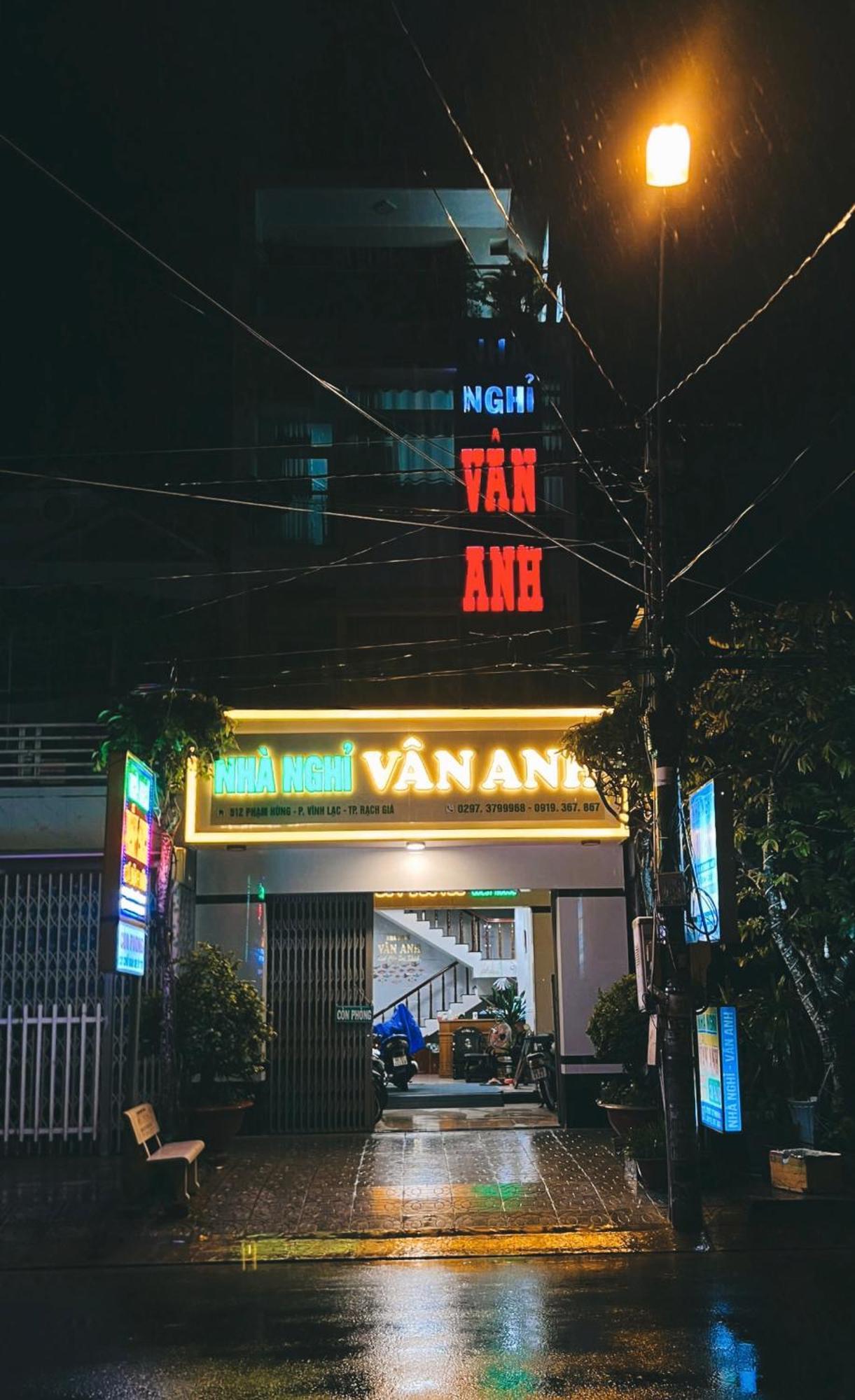 Nha Nghi Van Anh Ap Rach Meo Esterno foto
